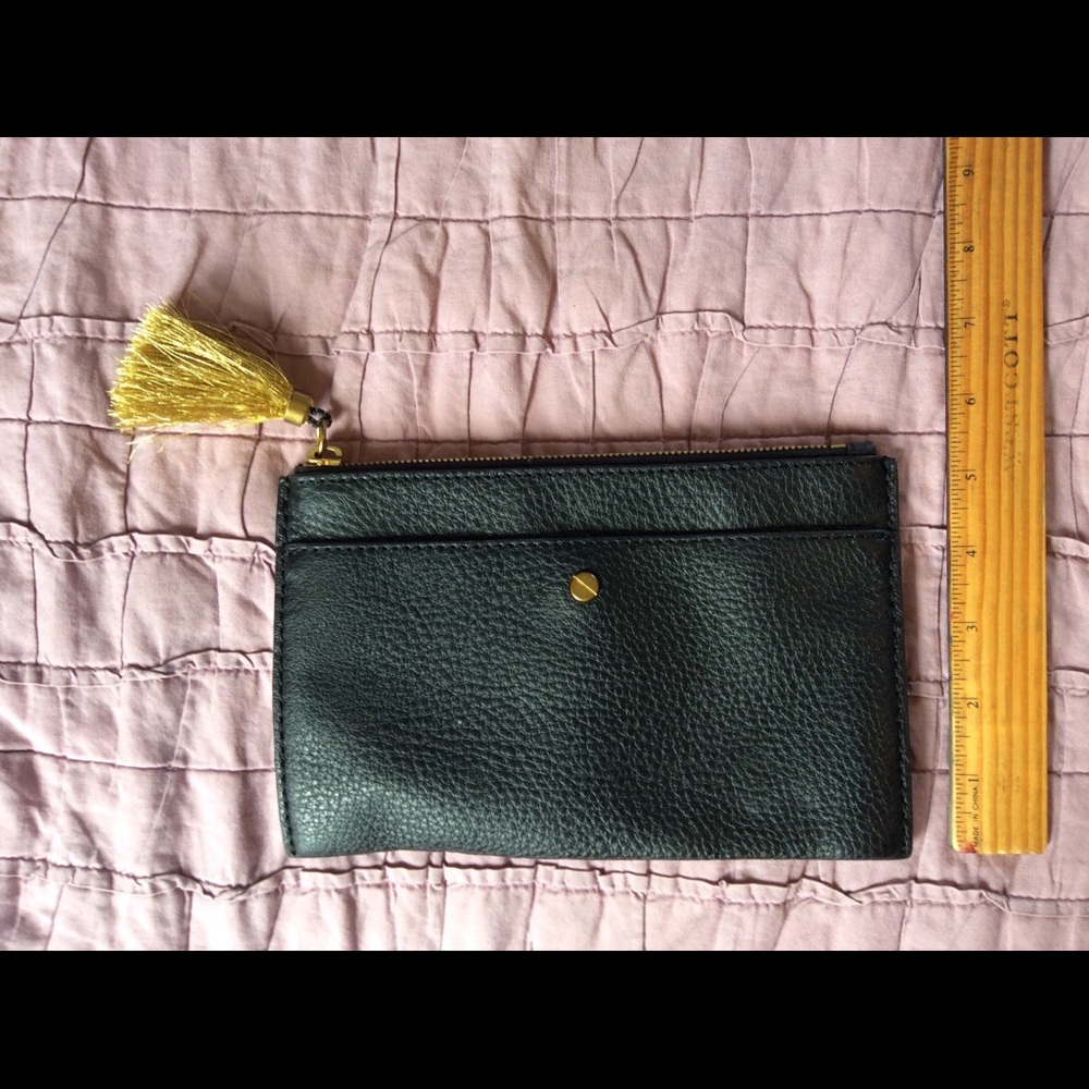 Black Jcrew clutch